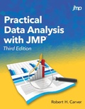 Cover: Practical Data Analysis with JMP, Third Edition - SAS Institute