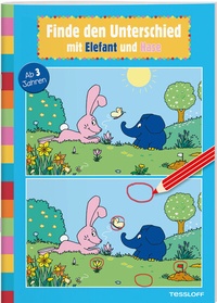 Abbildung von: Finde den Unterschied mit Elefant und Hase - Tessloff Verlag Ragnar Tessloff GmbH & Co. KG