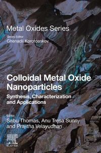 Enlarge image Cover: Colloidal Metal Oxide Nanoparticles - Elsevier
