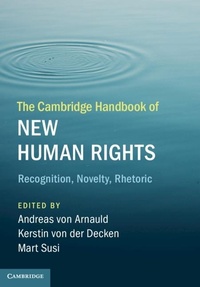 Enlarge image Cover: The Cambridge Handbook of New Human Rights - Cambridge University Press