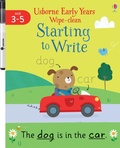 Cover: Early Years Wipe-Clean Starting to Write - Usborne Publishing Ltd