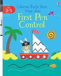 Cover: Early Years Wipe-Clean First Pen Control - Usborne Publishing Ltd