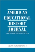 Cover: American Educational History Journal - Information Age Publishing