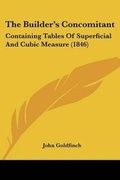 Cover: The Builder's Concomitant - Kessinger Publishing