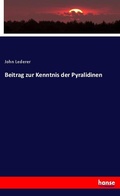 Cover: Beitrag zur Kenntnis der Pyralidinen - Hansebooks