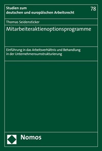 Abbildung von: Mitarbeiteraktienoptionsprogramme - Nomos