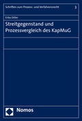 Abbildung von: Streitgegenstand und Prozessvergleich des KapMuG - Nomos