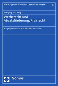 Abbildung von: Werberecht und Absatzförderung/Preisrecht - Nomos