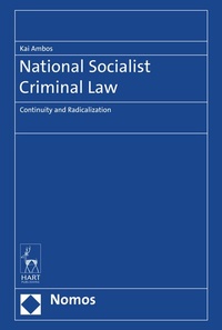 Abbildung von: National Socialist Criminal Law - Nomos