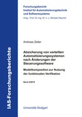 Cover: Absicherung von verteilten Automatisierungssystemen nach &Auml;nderungen der Steuerungssoftware - Shaker