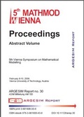 Cover: Proceedings MATHMOD 06 Vienna Abstract Volume - ARGESIM