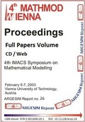 Cover: Proceedings MATHMOD 03 Vienna Full Papers Volume - ARGESIM