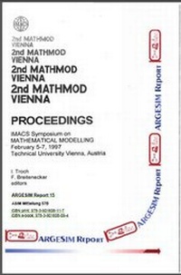 Enlarge image Cover: Proceedings MATHMOD 1997 Vienna Full Papers Volume - ARGESIM