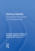 Cover: Defining Stability - Routledge