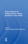 Cover: China's Quest For Independence - Routledge