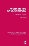 Cover: Work in the English Novel - Routledge