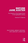 Cover: Before Jane Austen - Routledge