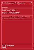Cover: Freiraum oder Herrschaftsgebiet - Nomos