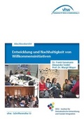 Cover: Entwicklung und Nachhaltigkeit von Willkommensinitiativen - vhw - Verlag Dienstleistung