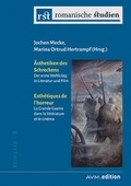 Cover: &Auml;sthetiken des Schreckens / Esth&eacute;tiques de l'horreur - Akademische Verlagsgemeinschaft M&uuml;nchen
