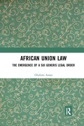Cover: African Union Law - Routledge