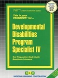 Cover: Developmental Disabilities Program Specialist IV - Passbooks
