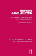 Cover: Before Jane Austen - Routledge