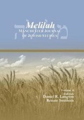Cover: Melilah: Manchester Journal of Jewish Studies (2011) - Gorgias Press