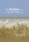 Cover: Melilah: Manchester Journal of Jewish Studies (2012) - Gorgias Press
