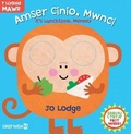 Cover: Cyfres y Llygaid Mawr: Amser Cinio, Mwnci! / It's Lunchtime, Monkey! - Dref Wen