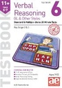 Cover: 11+ Verbal Reasoning Year 5-7 GL & Other Styles Testbook 6 - Accelerated Education Publications Ltd