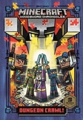 Cover: Dungeon Crawl! (Minecraft Woodsword Chronicles #5) - Random House Books for Young Readers
