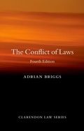 Cover: The Conflict of Laws - OUP eBook