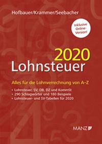 Abbildung von: Lohnsteuer 2020 - Manz