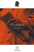 Cover: Liszt-Jahrbuch / Liszt-Jahrbuch 2019/2020 - Merseburger Berlin