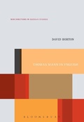 Cover: Thomas Mann in English - Bloomsbury Academic USA