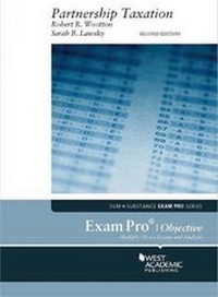 Enlarge image Cover: Exam Pro on Partnership Taxation - West Academic Press