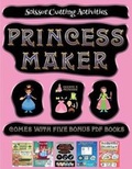Cover: Scissor Cutting Activities (Princess Maker - Cut and Paste) - Best Activity Books for Kids