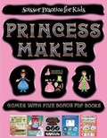 Cover: Scissor Practice for Kids (Princess Maker - Cut and Paste) - Best Activity Books for Kids