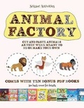 Cover: Scissor Activities (Animal Factory - Cut and Paste) - Best Activity Books for Kids