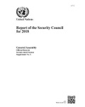 Cover: Report of the Security Council 2018 - United Nations