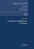 Cover: European Integration: A Theme - Eleven International Publishing