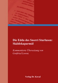 Abbildung von: Die Edda des Snorri Sturluson: Skáldskaparmál - Kovac, Dr. Verlag