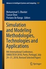 Cover: Simulation and Modeling Methodologies, Technologies and Applications - Springer