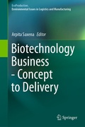 Cover: Biotechnology Business - Concept to Delivery - Springer