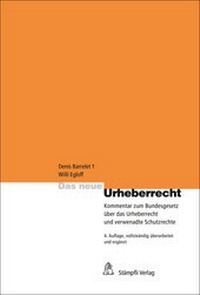 Abbildung von: Das neue Urheberrecht - Stämpfli Verlag