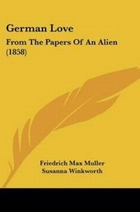 Enlarge image Cover: German Love - Kessinger Publishing