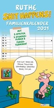 Cover: Ruthe - Shit happens! Familienkalender 2021 - Lappan