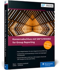 Abbildung von: Konzernabschluss mit SAP S/4HANA for Group Reporting - SAP PRESS