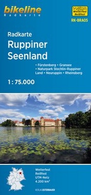 Abbildung von: Radkarte Ruppiner Seenland (RK-BRA05) - Esterbauer